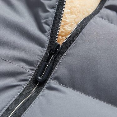 Чоловіча флісова жилетка з утеплювачем, тепла ізольована стельтова жилетка, зимова жилетка-грілка для чоловіків, софтшел жилетка для активного відпочинку, хайкінгу та терморегуляції (XL, сірий)