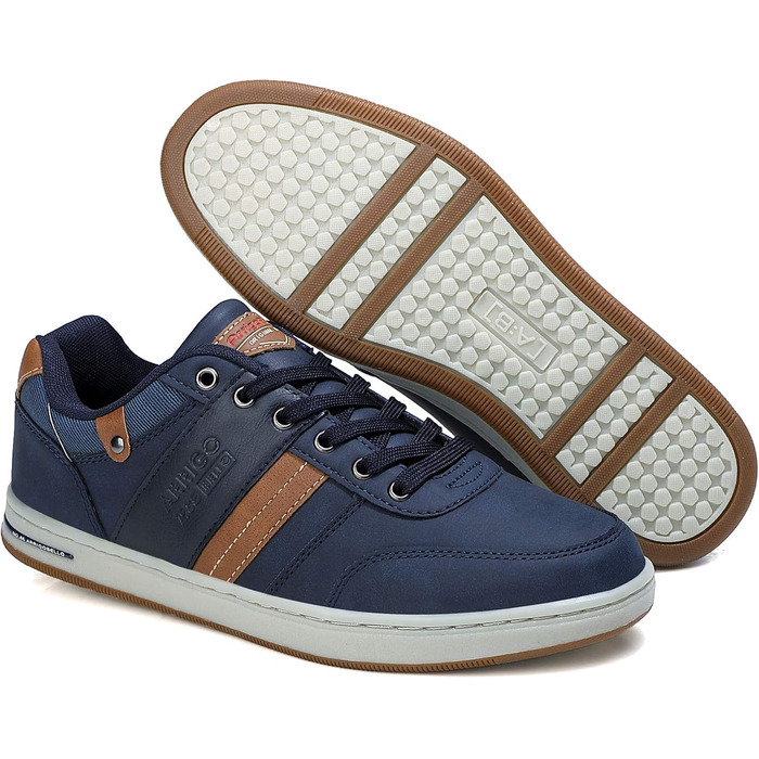 ARRIGO BELLO Кросівки для чоловіків: спортивні, класичні, для ходьби. Матеріал: штучна шкіра (PU). Розміри 41-46. Колір: синій.