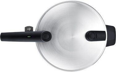 Скороварка Fissler Vitaquick Premium 4,5 л з нержавіючої сталі, для індукції, 2 режими приготування, Ø22 см, вироблено в Німеччині