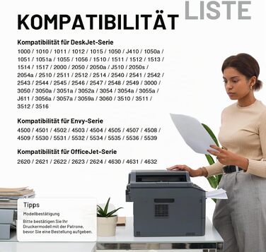 Картриджі Economink 301XL чорні сумісні для принтерів HP DeskJet 3050, 1050, 2544, Envy 4500, 4504, OfficeJet 2620, 4630, 4632, 4634 (комплект 2 шт.)