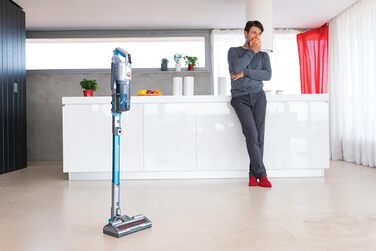 Бездротовий пилосос Hoover H-Free 500 Hydro Plus з функцією миття підлоги та світлом – 3-в-1: пилосос, мийка, ручний пристрій. 30 хв роботи, насадки для підлоги, кутів та меблів. 2 акумулятори.