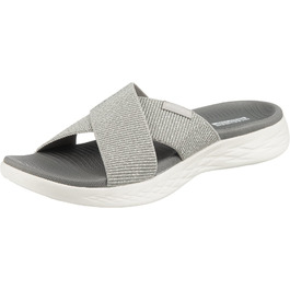 Сандалі жіночі Skechers ON-The-GO 600 Dainty сріблясті текстильні 38 EU