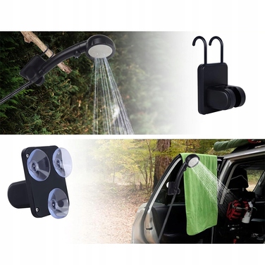 Портативний кемпінговий душ з помпою та акумулятором 6000 мАг, 2 режими роботи