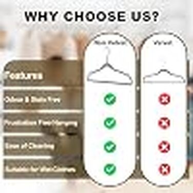 Дитячі пластикові вішалки для одягу Quality Hangers, компактні плечики з поворотним гачком для сорочок та суконь, сірі, 35 см (30 шт)