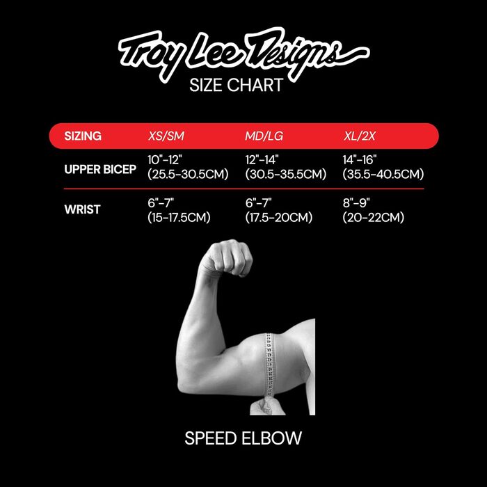 Захисні налокітники для велосипедистів TLD Speed, розмір M/L, чорні