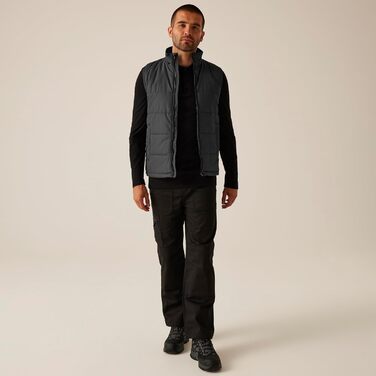Regatta Bodywarmer для чоловіків Access Insultd BW - теплий жилет (1 шт., темно-сірий/чорний)