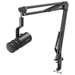 Динамічний мікрофон MAONO PD100 Gen2S USB/XLR для стрімінгу та подкастів, 192кГц/24біт, з пантографом (мікрофонною стійкою), кнопкою Mute та моніторингом