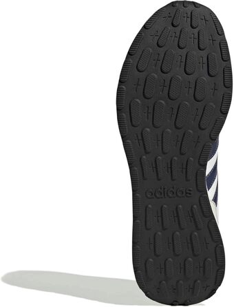 Кросівки Adidas Run 60s 4.0 для чоловіків (45 1/3 EU, білий, темно-синій, off-white)