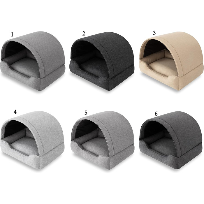 Квіткове ліжко для собак та котів, лежанка-софа, корзина для домашніх тварин, 82x58 см, бежевий колір