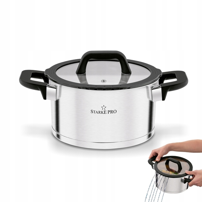 Каструля традиційна Starke Pro Rigor, 3,3 л