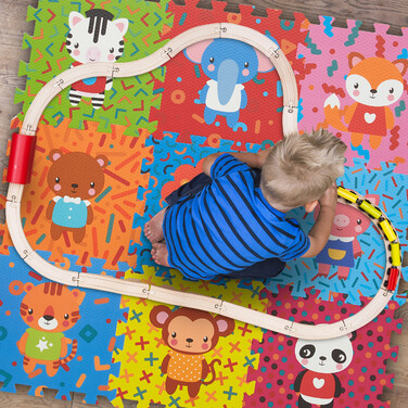 Relaxdays Animal Puzzle Mat