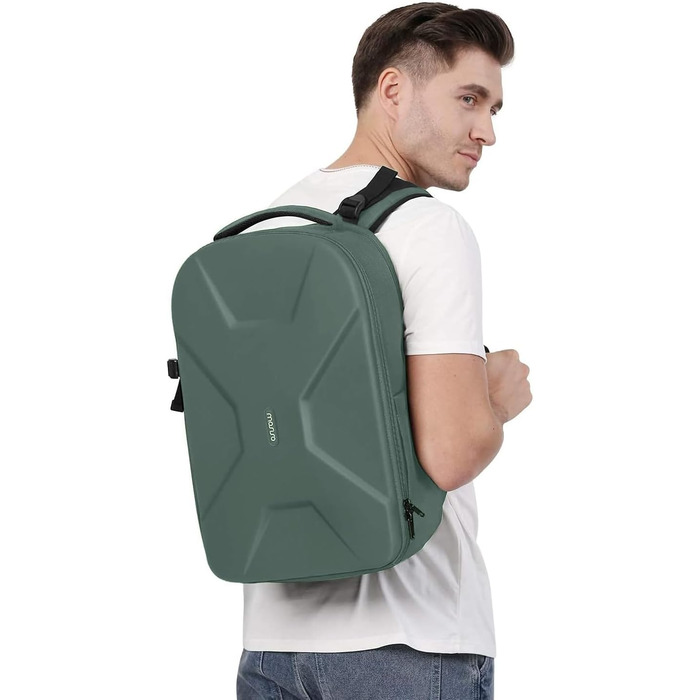 MOSISO Рюкзак для камери, DSLR/SLR/беззеркальні фотокамери, 15-16 дюймів, водонепроникний, з відділенням для штатива та ноутбука, сумісний з Canon/Nikon/Sony, (Смарагдовий)