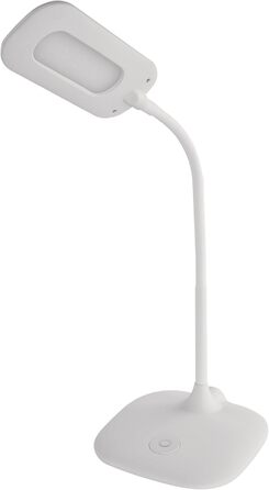 LED настільна лампа EMOS STELLA 6,5W з регулюванням яскравості, 4000K, гнучкий шарнір, 1,7м кабель, CRI>80