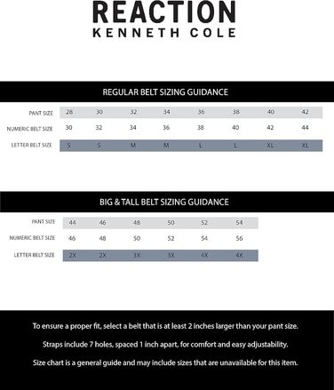 Чоловічий двосторонній ремінь Kenneth Cole REACTION, чорний/коричневий