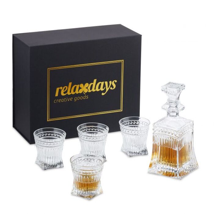 Relaxdays 5-Piece Whisky Set