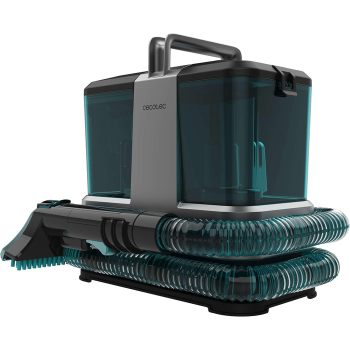 Пилгопоглинач Cecotec Conga Popstar 3000 CarpetClean: 400 Вт, 2 баки (чиста та брудна вода), водяний спрей, 6 м радіус дії, 1,2 м шланг (2000 Carpet&Spot Clean Compact)