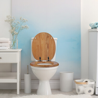 Relaxdays Toilet Seat with Soft-Close Mechanism