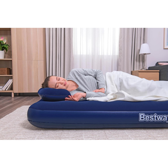 Надувний матрац Bestway Doppelluftbett 203x152x22 см з насосом