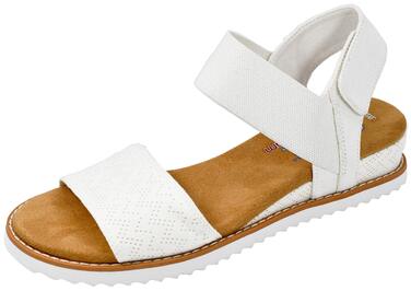 Сандалі жіночі Skechers Desert Kiss білі (38 EU, широка ширина)