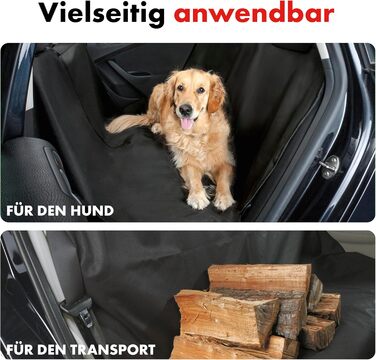 Захист для багажника автомобіля WALSER Cäsar: килимок з боковим захистом, чорний (захист заднього сидіння)