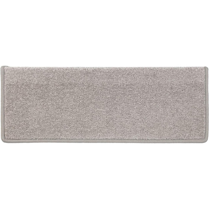 Килимок для сходин Casa Pura Dynasty Velours, 15 шт., сріблясто-сірий, самоклеючий