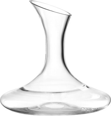 Leonardo Cheers Decanter, 1.3 l, Height 22.5 cm, Hand-blown clear glass, 027810