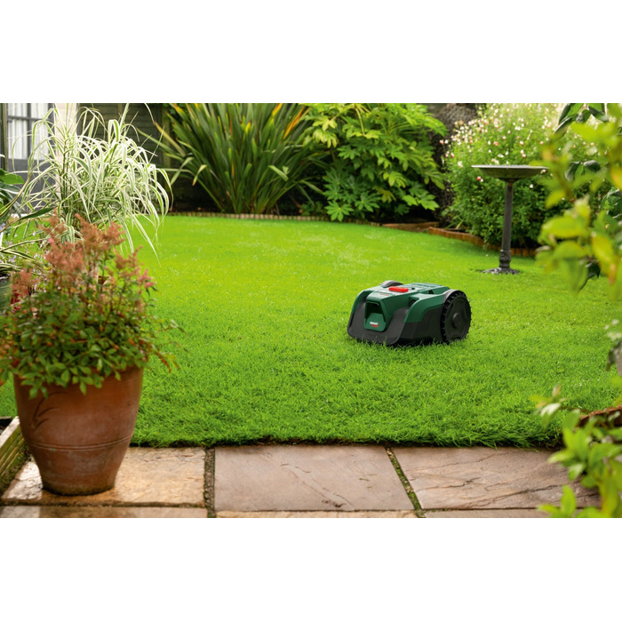 Робот-газонокосарка Bosch Visimow 18V-100 з акумулятором 1x4,0Ah