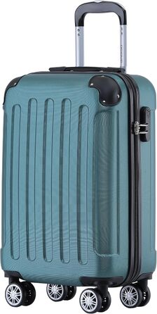 Набір валіз Beibye Hartschalen: M, L, XL з 4 колесами (ручна поклажа) - темно-зелений