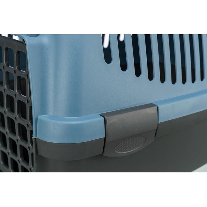 Транспортний бокс Trixie Capri 1, XS: 32x31x48 см, темно-сірий/світло-сірий (темно-сірий/пастельно-блакитний)