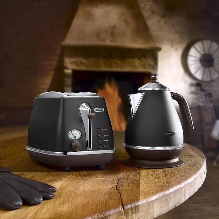 Тостер De'Longhi CTOV 2103.BK, чорний, 900 Вт
