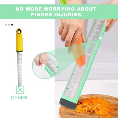 Empava Grater, Cheese Grater, Parmesan Grater, Kitchen Grater, Nutmeg Grater, Kitchen Reamer, Garlic Grater, Stainless Steel Grater, Lemon Grater, Ginger Grater, Nutmeg Grater, Stainless Steel Reamer, Parmesan Slicer - Green
