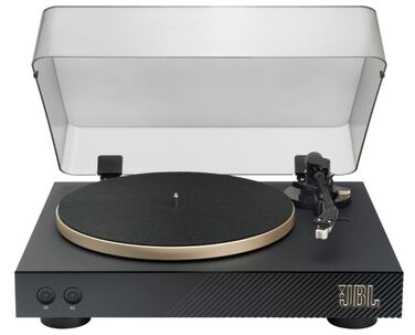 Вініловий програвач з Bluetooth JBL Spinner BT — чорно-золотий