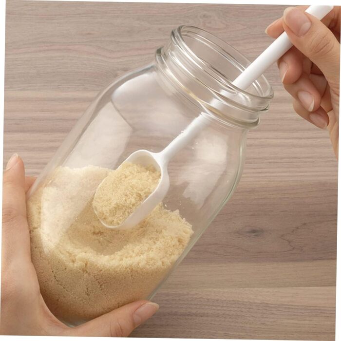 12-Piece Candle Spoon Shovel Storage Container for Dog Food, Coffee Measuring Cup, Salt Spoon, Milk Powder Spoon, Long Handle, Teaspoon, Packet Measuring Spoon, Baby