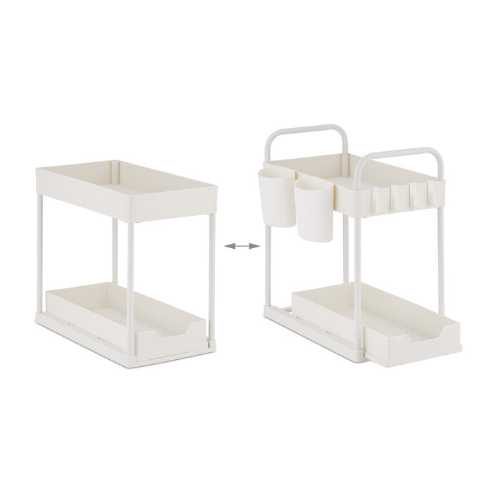 Relaxdays Extendable Under Sink Shelf