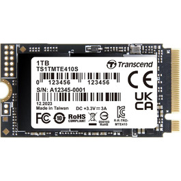 SSD накопичувач Transcend M.2 NVMe PCIe Gen4 1TB (MTE410S) - Швидкість до 5000 МБ/с