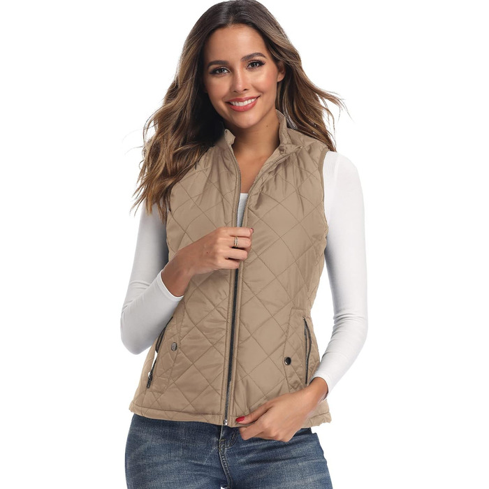 Жіноча куртка LONGKING: легка, з капюшоном, тепла, великий розмір XL, хакі