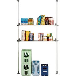 WENKO Telescopic System Hercules - adjustable organization system, wardrobe system (Twin)