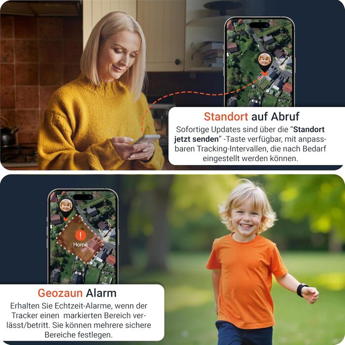 Дитячий розумний годинник PAJ Finder 4G - GPS трекер, SOS, камера, зв'язок, реальна локація, водостійкий, чорний