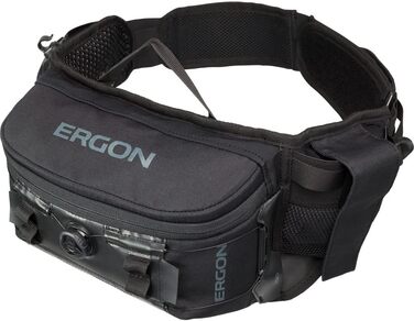 Ergon BA Hip Pack - поясна сумка для MTB, Enduro, Gravel велосипедів чорного кольору