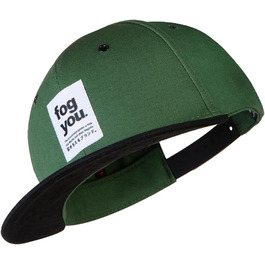 Кепка Nebelkind Snapback Chave: зелено-чорна, унісекс, регульована, для чоловіків та жінок, стильна бейсболка, streetwear, преміум якість