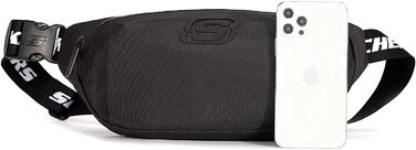 Сумка на пояс Skechers Nevada S1111-06, чорна, універсальний розмір (жіноча/чоловіча)
