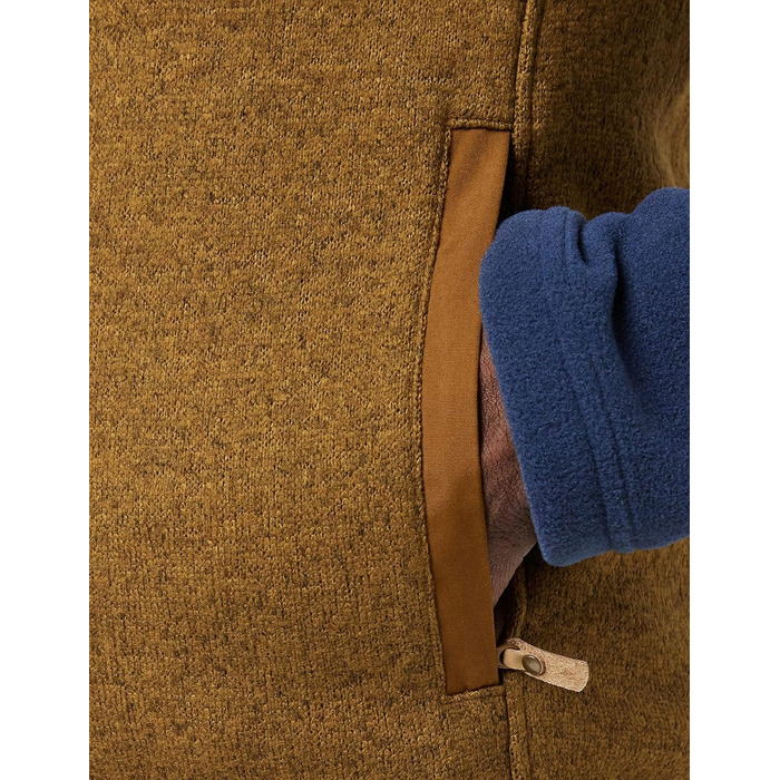 Фльєрсвен (Fjällräven) чоловіча флісова кофта Buck Fleece Vet M, великий розмір XL, колір Chestnut