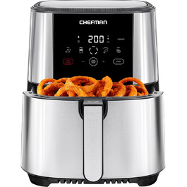 Chefman TurboFry Air Fryer - 4.75L Family Size with Digital Controls