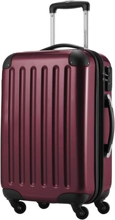 Чемодан Alex Hauptstadtkoffer - ручна поклажа, 55 x 38 x 23 см, 4 колеса, 42 літри, розширюваний, Бордовий