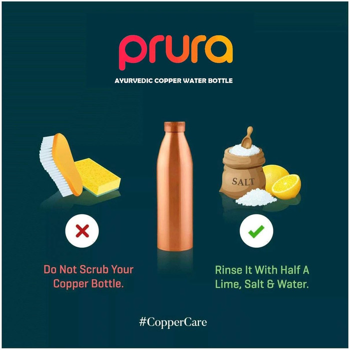 Copper Water Bottle with Diamond Cut Design, Leak-Proof, Ayurvedic Drinking Vessel, Copper Vessel for Sports, Gym, Outdoors, Yoga (Design 22)