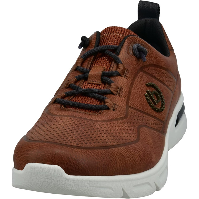 Чоловічі шнуркові туфлі Bugatti сірого кольору (40 EU, Коричневий)