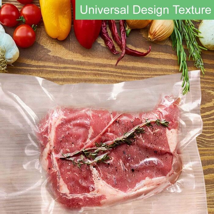 O2frepak 4 Rolls of Film 28x600cm Vacuum Sealer Rolls for Food, BPA-Free Vacuum Bags Sous Vide Bags Film for Vacuum Sealers and Foil Sealers Suitable (total: 2400cm)
