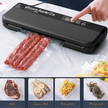 Вакуумний пакувальник 4-в-1: вакуумний пакувальник, запаювач фольги, вакууматор для продуктів, Sous Vide