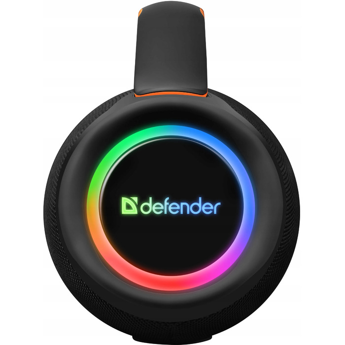 Bluetooth-колонка Defender BEATBOX 24, 25 Вт, MP3, AUX, SD, USB, TWS, LED, чорна