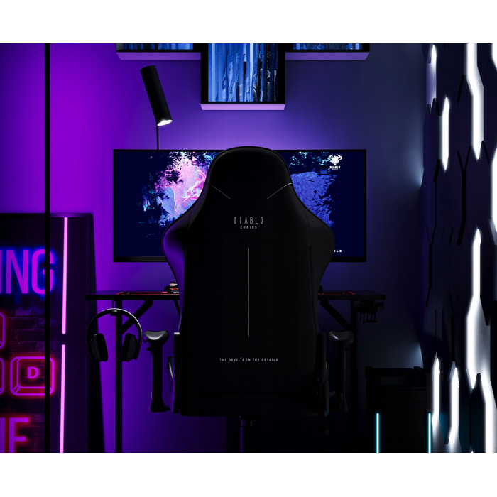 Ігрове крісло Diablo Chairs X-Starter, тканина